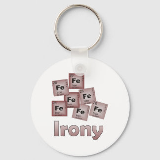 Irony Keychain