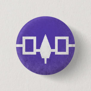 Iroquois 1 Inch Round Button
