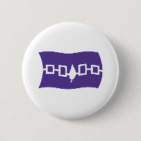 Iroquois Confederacy Flag Button
