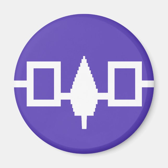 Iroquois Confederacy flag Magnet (Front)
