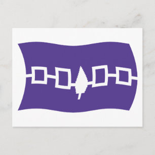 Iroquois Confederacy Flag Postcard
