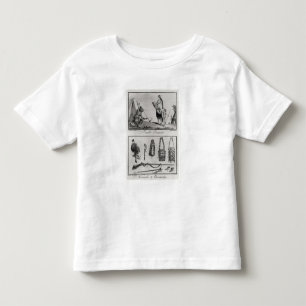Iroquois family, arms and ornaments toddler t-shirt