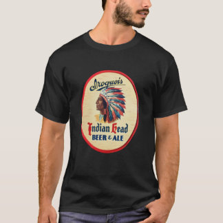 Iroquois Indian Head Beer &amp; Ale Design Classic T-Shirt