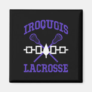 Iroquois Lacrosse Lax Sticks Iroquois Nation Flag  Magnet