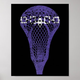 Iroquois Lacrosse Nation Flag Lax Tee Premium Poster