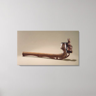 Iroquois Pipe, c.1725 Canvas Print