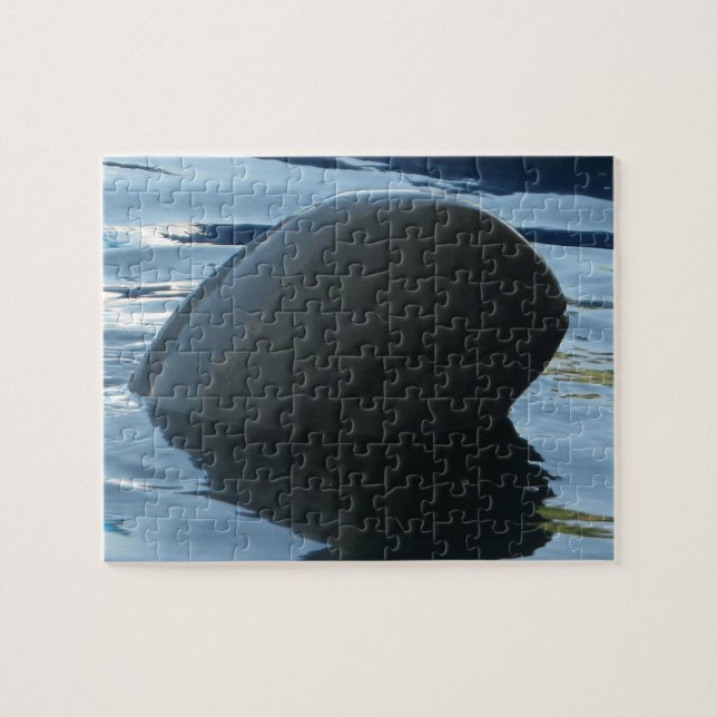 Irrawaddy Dolphin Peek-A-Boo Jigsaw Puzzle (Horizontal)