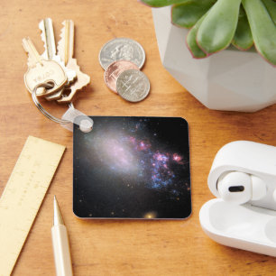 Irregular Galaxy Ngc 4485 Keychain