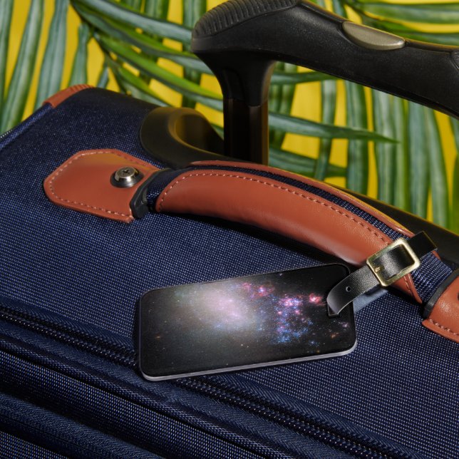 Irregular Galaxy Ngc 4485 Luggage Tag (Front Insitu 3)