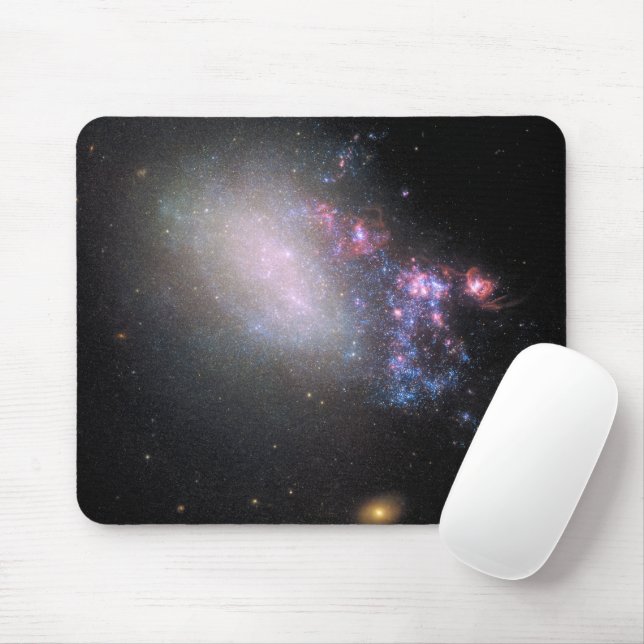 Irregular Galaxy Ngc 4485 Mouse Pad (With Mouse)