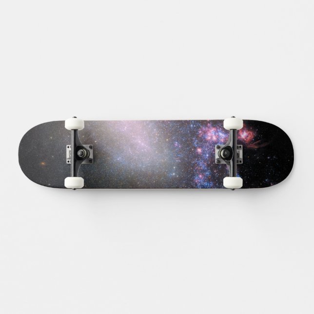 Irregular Galaxy Ngc 4485 Skateboard (Horz)