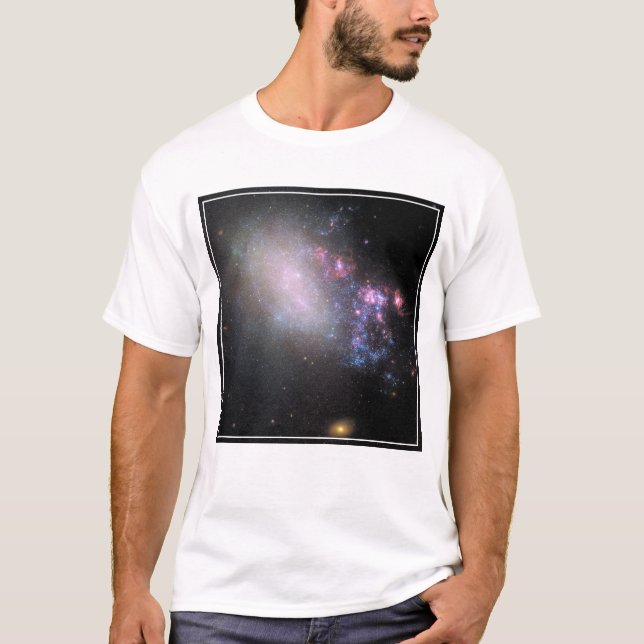 Irregular Galaxy Ngc 4485 T-Shirt (Front)