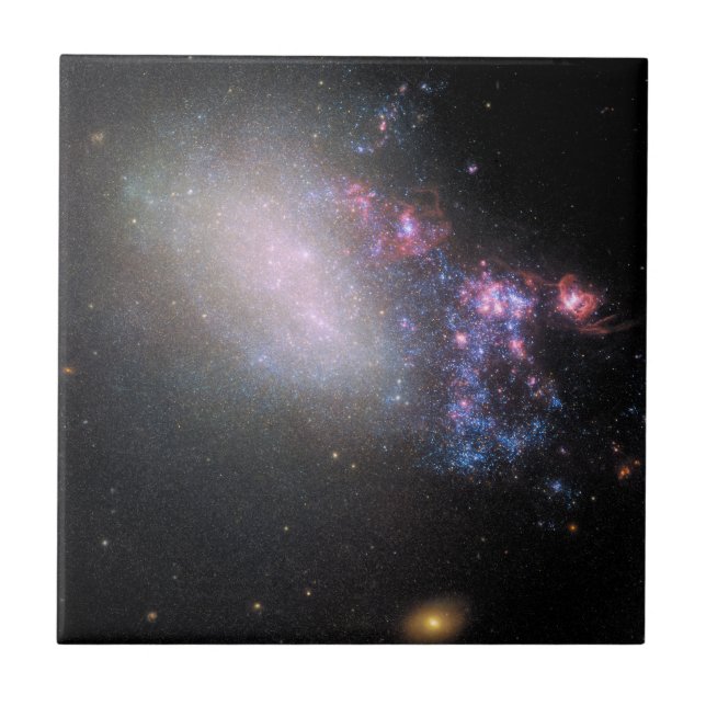 Irregular Galaxy Ngc 4485 Tile (Front)