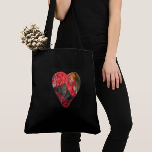 Irregular Heart Tote Bag