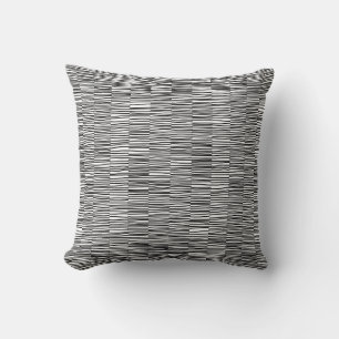 Irregular Lines Throw Pillow