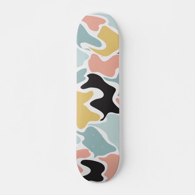 Irregular pattern Design Skateboard (Front)
