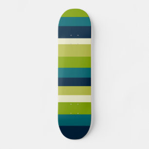 Irregular Stripes 02 Skateboard