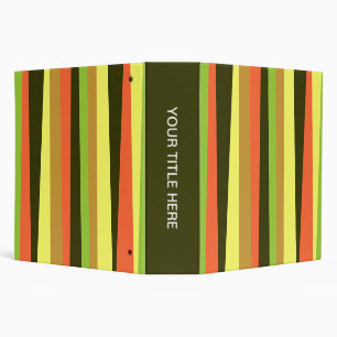 Irregular Stripes Binder