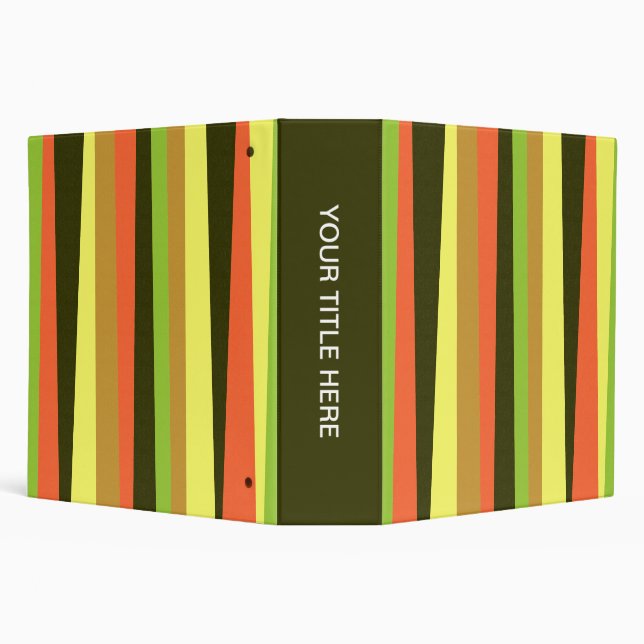 Irregular Stripes Binder (Background)