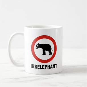 Irrelephant Coffee Mug