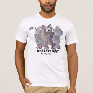 irrELEPHANT to my joy 3 cartoon T Shirt
