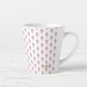 Irrésistible crème glacée Latte Mug par Adiela Ako
