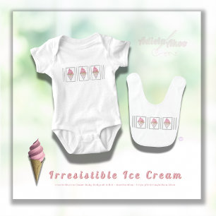 Irresistible Ice Cream Bodysuit by Adiela Akoo