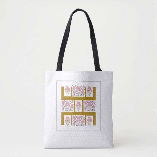 Irresistible Ice Cream Liquorice n Caramel Tote Bag (Front)