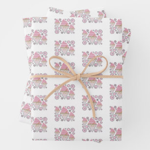 Irresistible Ice Cream Liquorice Wrapping Paper