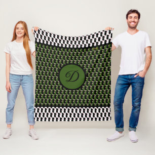 Irresistible Ice Cream Melted Macha Sprinkles Fleece Blanket