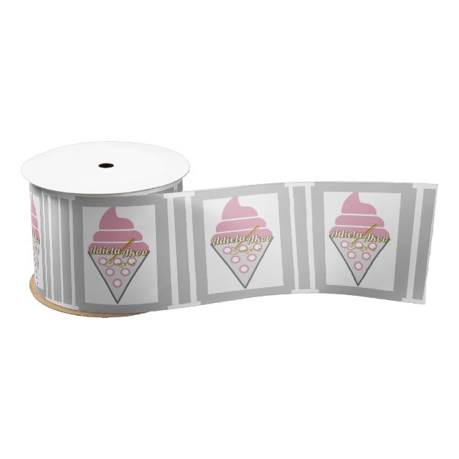 Irresistible Ice Cream Ribbon Satin Ribbon (Spool)