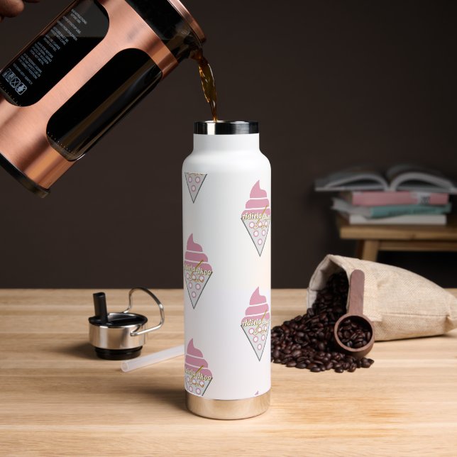 Irresistible Ice Cream Thermal Water Bottle (Coffee)