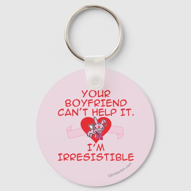 Irresistible Keychain (Front)