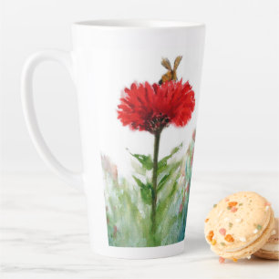 "Irresistible." Left-handed, large, latte mug. Mug