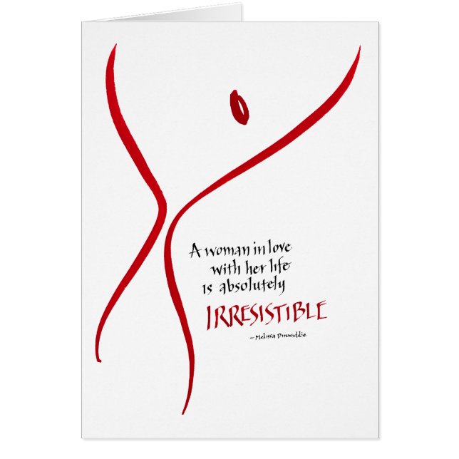 Irresistible Woman - card (Front)
