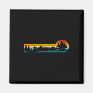 Irreverent Tees Camping Hiking, Camp Hike Wilderne Magnet