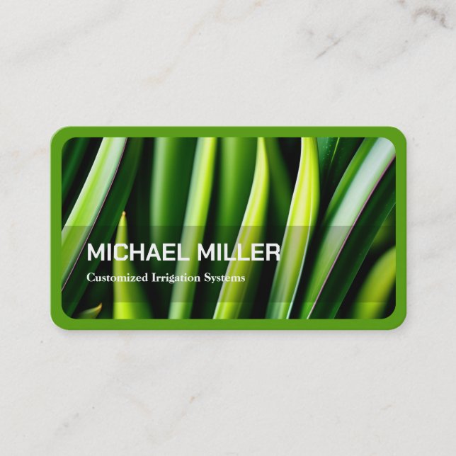 Irrigation Business Card (Front)