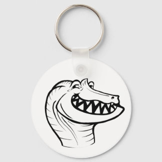 Irritator Trollface (textless) Keychain