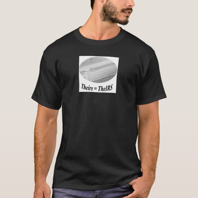 IRS 1040 tax form T-Shirt (Front)