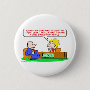 irs check prostate 2 inch round button