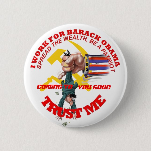 IRS COMING SOON 2 INCH ROUND BUTTON (Front)