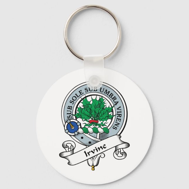 Irvine Clan Badge Keychain (Front)