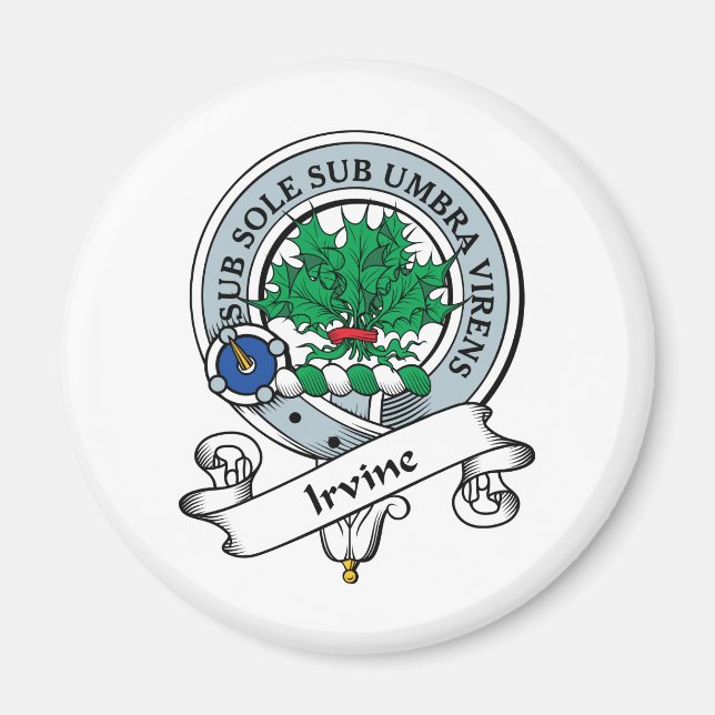 Irvine Clan Badge Magnet (Front)