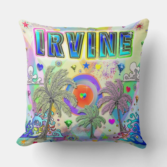 Irvine Deep Dream Pillow (Front)