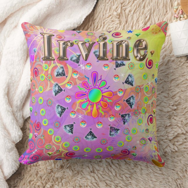 Irvine Lucky Golden Pillow (Blanket)
