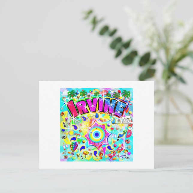 Irvine Mystic Dance Holiday Postcard (Standing Front)
