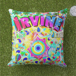 Irvine Mystic Dance Outdoor Pillow