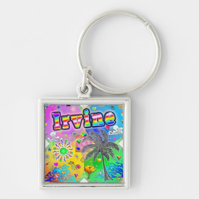 Irvine Quadro Seasons Keychain (Front)