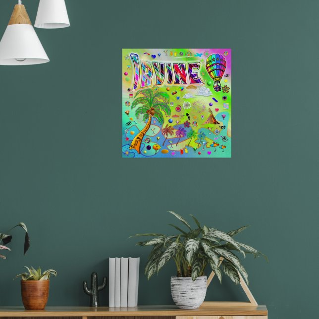 Irvine Timeless Melody Poster (Living Room 1)