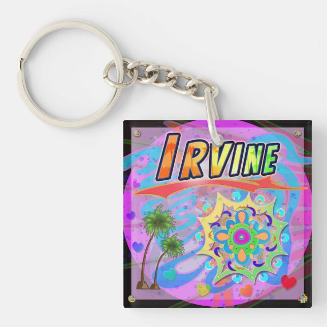Irvine True Progress Keychain (Front)